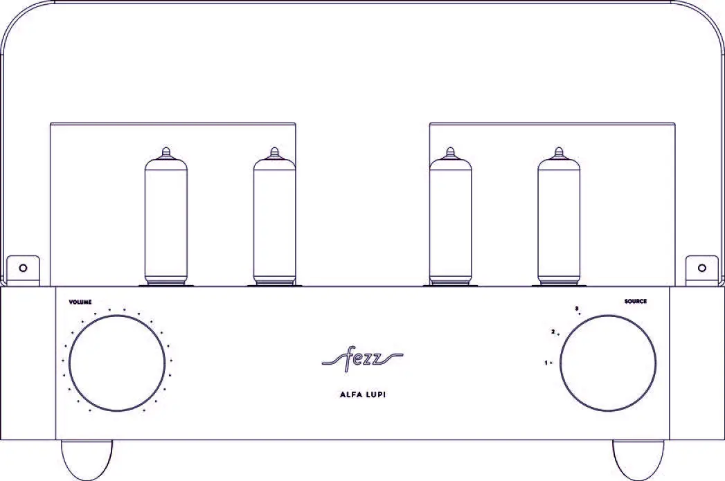 Fezz Audio Alfa Lupi Integrated Tube Amplifier User Manual