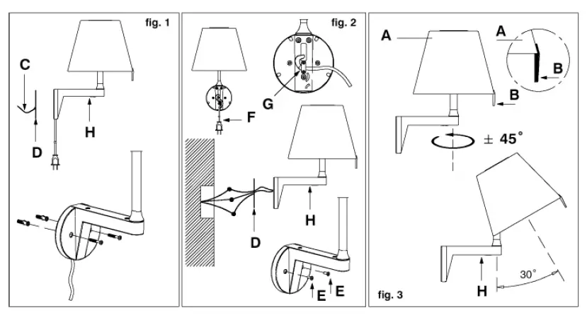 Artemide MELAMPO Mini Wall Light 1