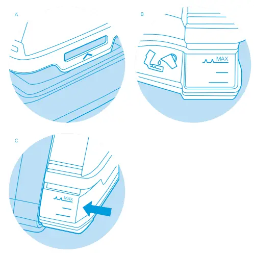 ResMed AirFit P10 mask - AirSense 10 AutoSet CPAP machine -- STEP 3