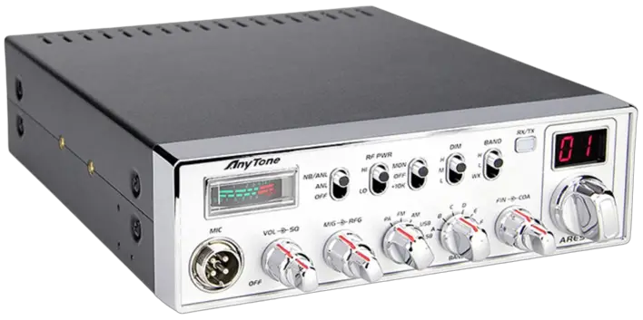 AnyTone Ares II High Power 10 Meter CB Radio