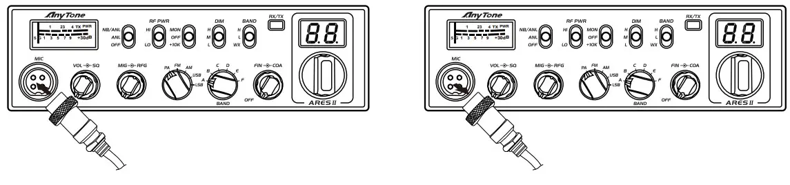 Microphone connection