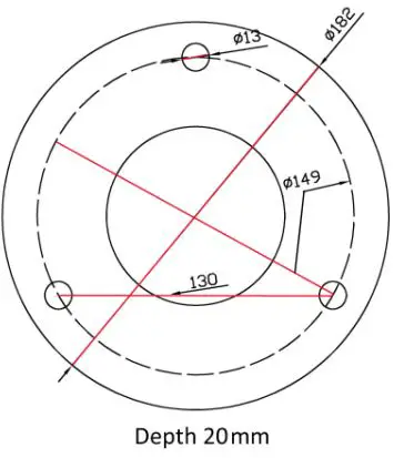 PROSOLAR Halopost Professional Solar Bollard Light-FIG3