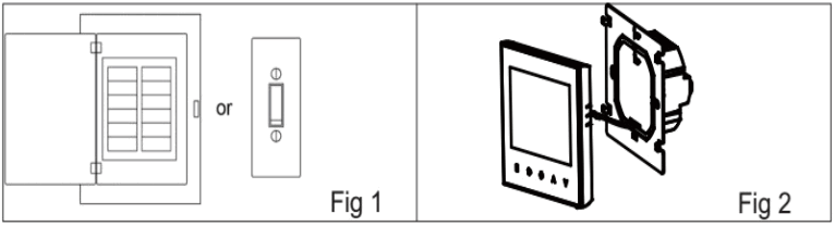 Moes BHT 006 Series Thermostat - INSTALLATION