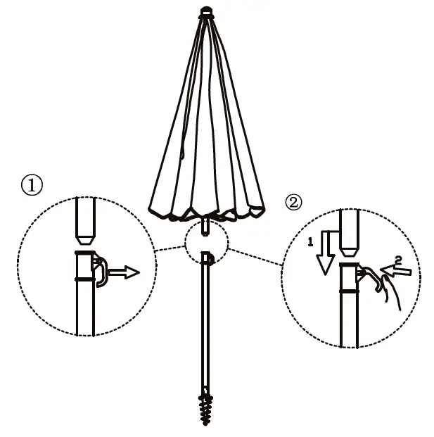 NATERIAL 3276007267716 Series Beach Umbrella 2