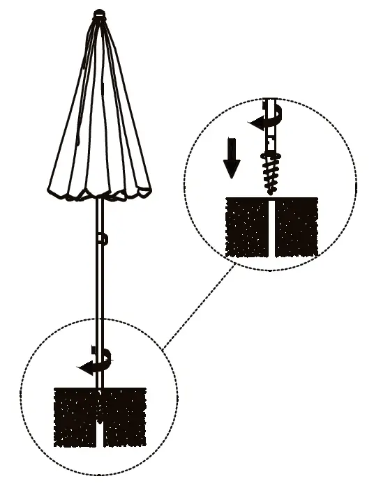 NATERIAL 3276007267716 Series Beach Umbrella 3