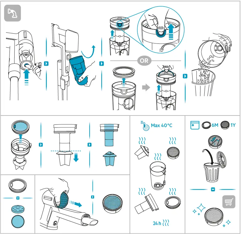 AEG-ULTIMATE-7000-Cordless-Vacuum-Cleaner-FIG-8