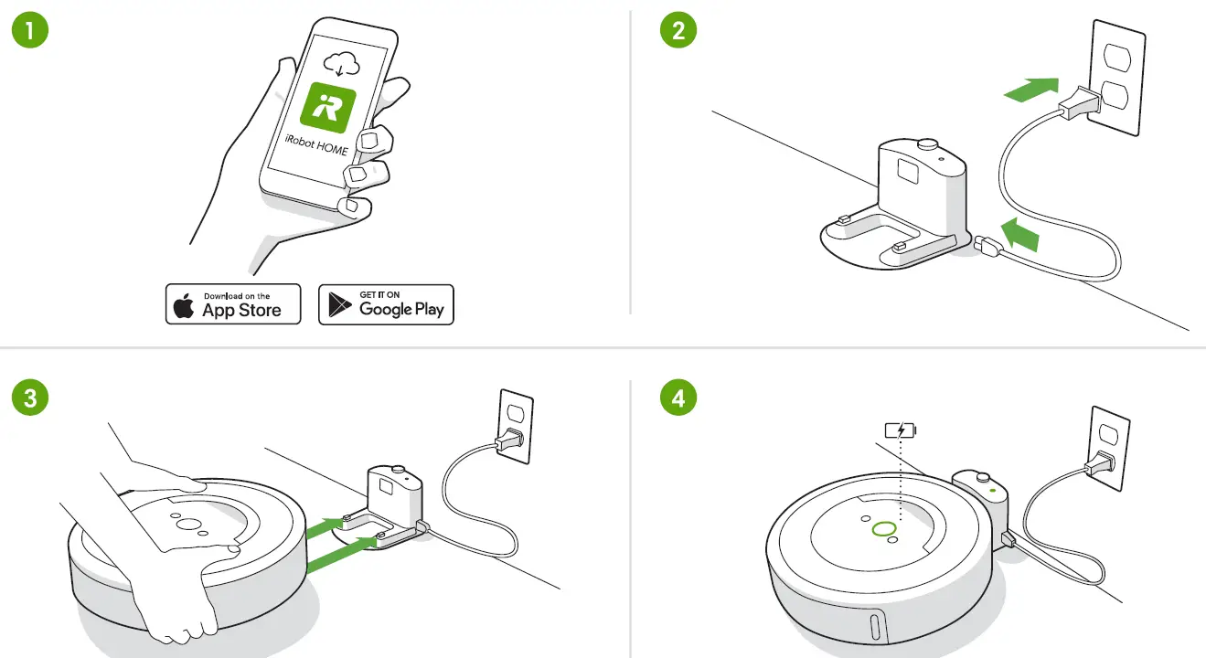 iRobot Roomba e-series how to use