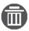Dustbin icon