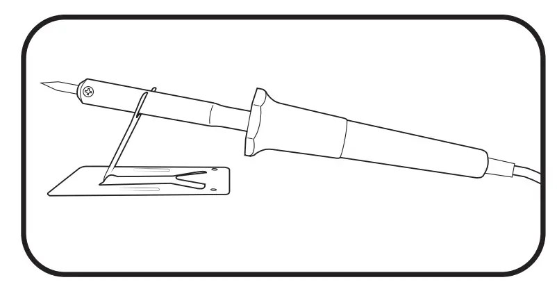 ozito OSI-40 40W Soldering Iron - OPERATION