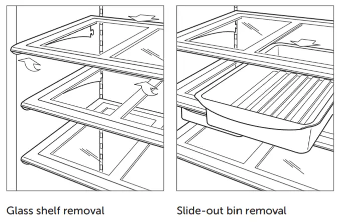 SUB-ZERO ICBPRO3650RH 660L Built-In Fridge- SLIDE-OUT BINS