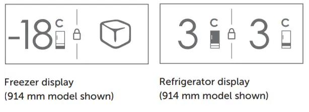 SUB-ZERO ICBPRO3650RH 660L Built-In Fridge- TOUCH DISPLAY