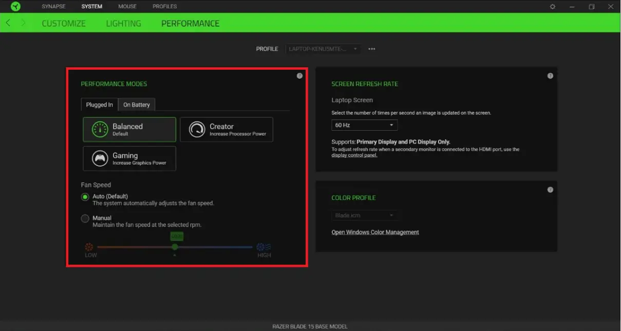 Razer Blade Pro 15" (2020) Base Model