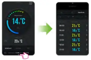 SALUS RT310iSR Digital Wireless Central Heating Room Thermostat - Operation