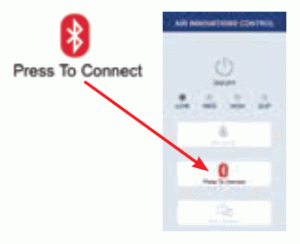 AIR INNOVATION MH-906 Clean Mist Top-Fill Sensa Touch Bluetooth Humidifier - Press to connect