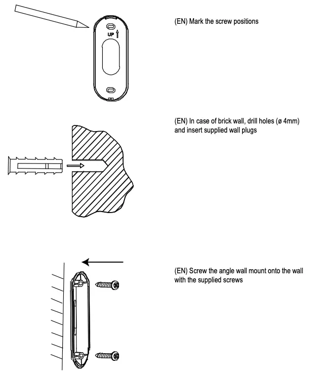 Installation with Wallmount