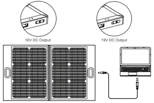 RENOGY R50EF E.FLEX 50 50W Portable Solar Panel - OPERATIONS 3