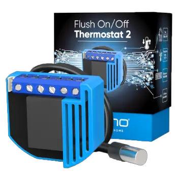 Qubino THERMOSTAT 2 Flush ON OFF Smart Heating System