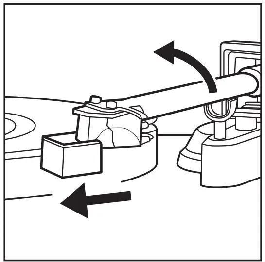 VICTROLA VPA 583 V1 Stereo Turntable - REMOVE THE