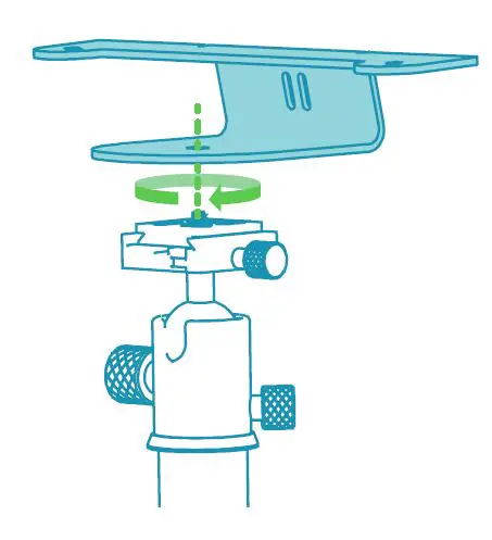 Heckler H716 Tripod Mount For Logitech Rally Bar Mini fig1