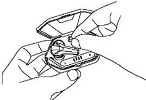 KMOUK KM HTWOO6 Gaming Earbuds - Finger