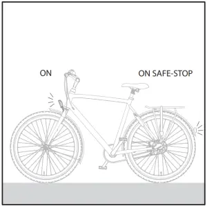 spanninga PIXEO Dynamo Safe-Stop Light
