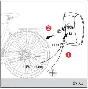spanninga PIXEO Dynamo Safe-Stop Light