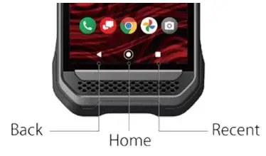 KyOCERa Duraforce Ultra 5g Uw - 3-button navigation