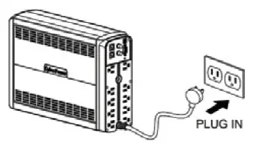 CyberPower CP900AVR AVR UPS Mini Tower System FIG 2