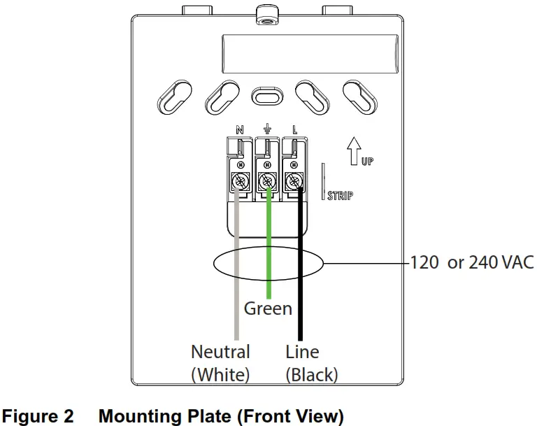 Mircom WR 3001W Wireless Input Output Unit - AC power