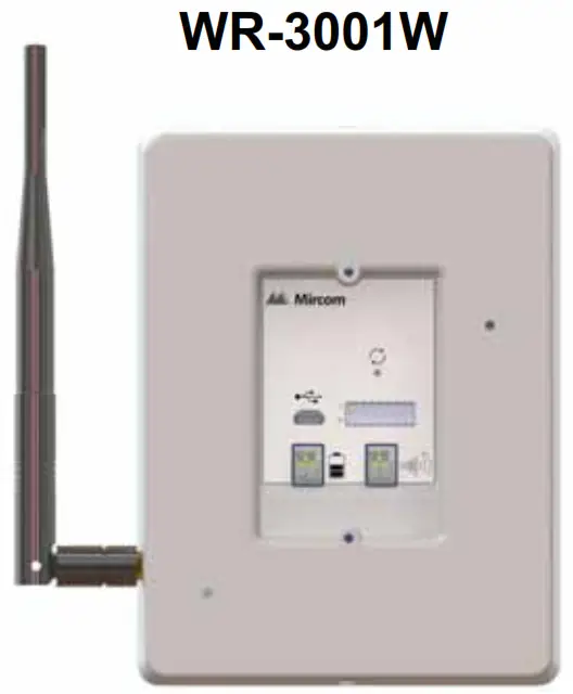 Mircom WR 3001W Wireless Input Output Unit