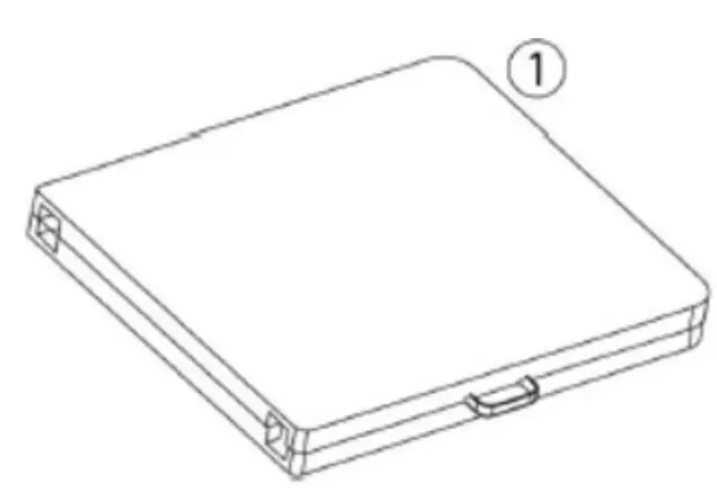 Oypla 3594 6ft Trestle Table - Lightly place the table onto a flat surface