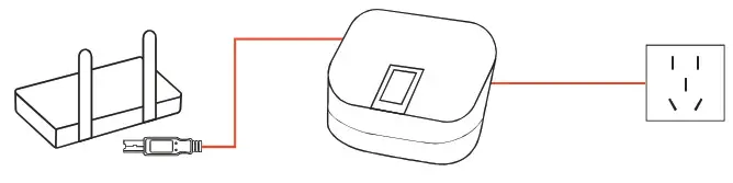 MUNBYN A1 Wi Fi Dongle- Wired cable model