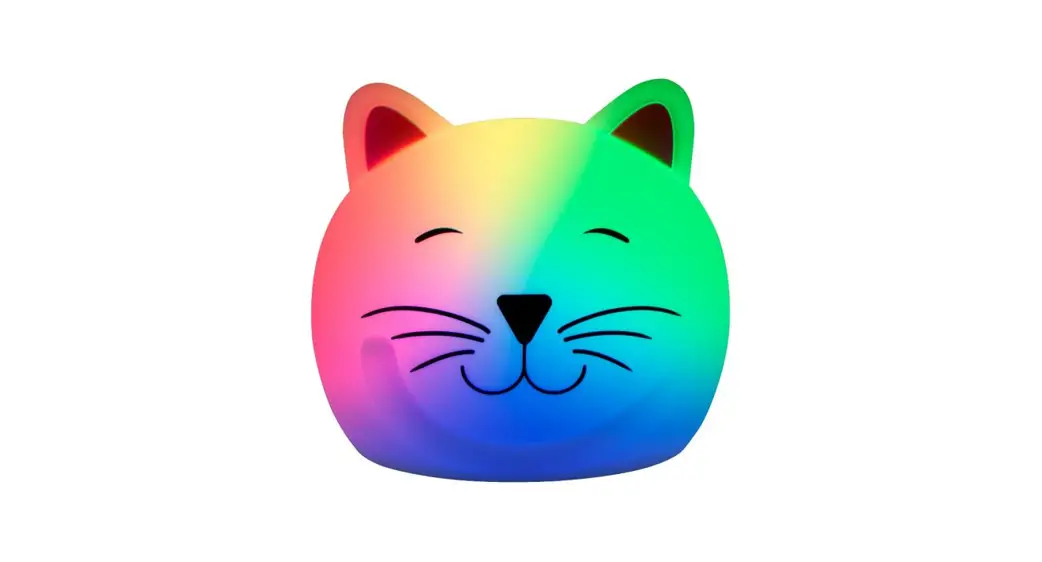 Jasco 60234 Color-changing Kitten Squishy Light Instruction Manual
