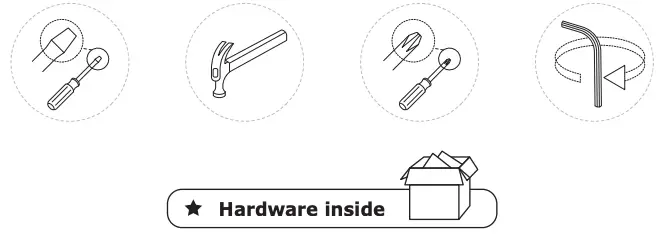 Hardware inside