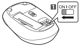 ELECOM M IR07DR Wireless Mouse - power