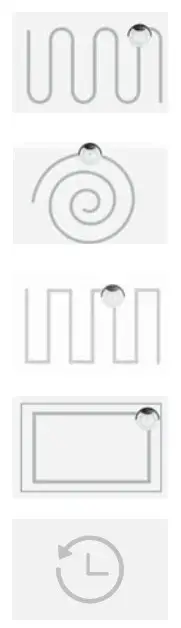 Zhuhai Kaihao Electronics A3 Robot Vacuum Cleaner- Cleaning mode