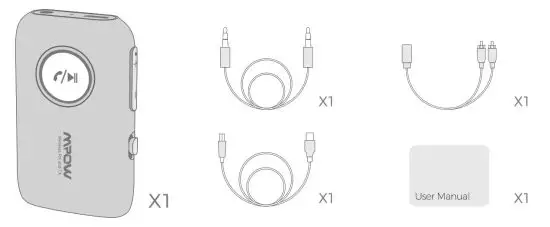 MPOW BH390B Wireless Transmitter and Receiver - List