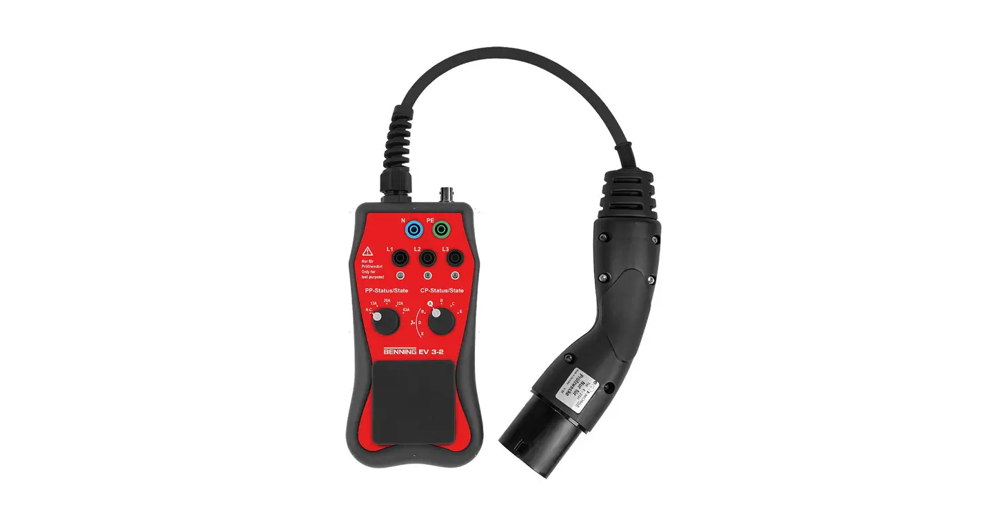 Benning Ev 3-2 Adapter For E-mobility Charging Stations User Manual Benning Ev 3-2 Adapter For E-mobility Charging Stations User Manual