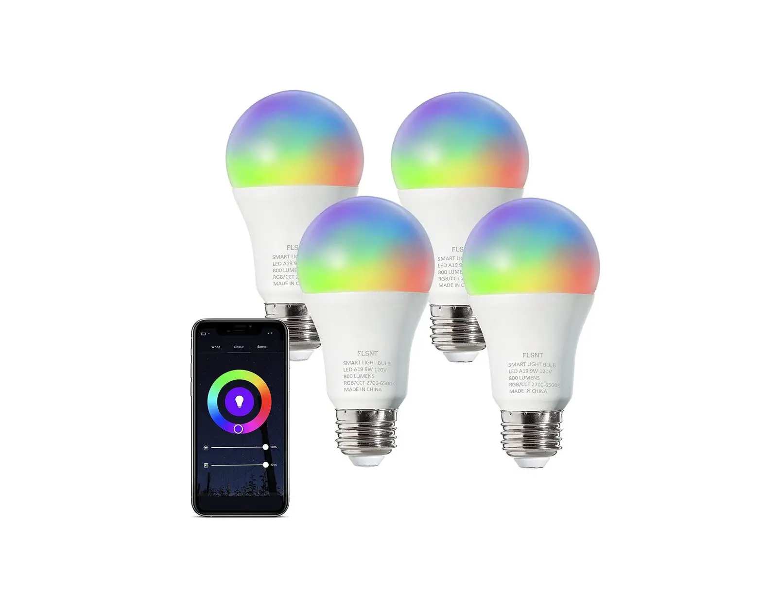 Flsnt A60wifirgbcw Smart Led Bulb User Guide Flsnt A60wifirgbcw Smart Led Bulb User Guide