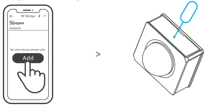 SONOFF PIR3 RF Motion Sensor - device