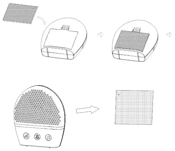 Door Bells WB04WB05 Wireless Doorbell - Receiver Installation 3