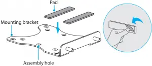 Assemble the ACCSMNT figure 23
