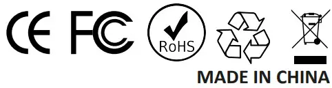 VIKING W24W 24000mAh Power Bank - Warning