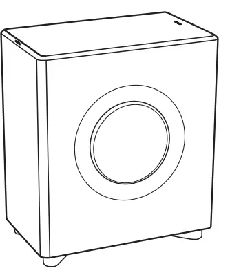 Mmd Hong Kong Holding FW1 Wireless Subwoofer and Speaker - Subwoofer