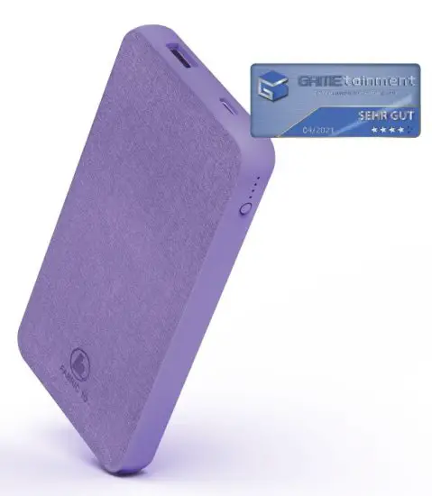 hama 00201658 Fabric 10 10000mAh Power Pack