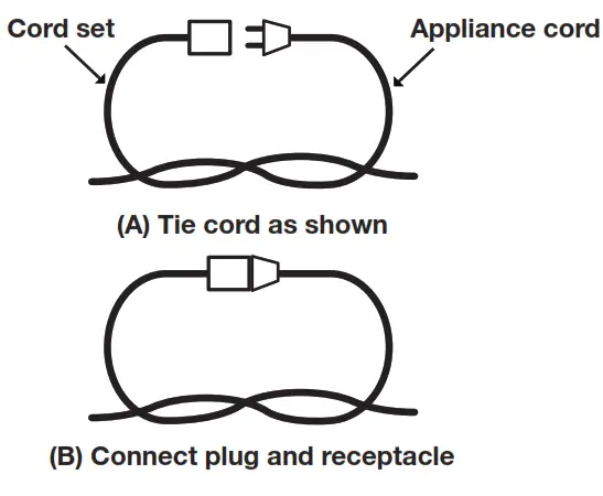 SUNJOE SB602E Electric Sharperblade Trimmer   Edger - Appliance cord