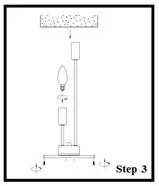 Johan Lewis Alice Pierced Shade Floor - Step 3