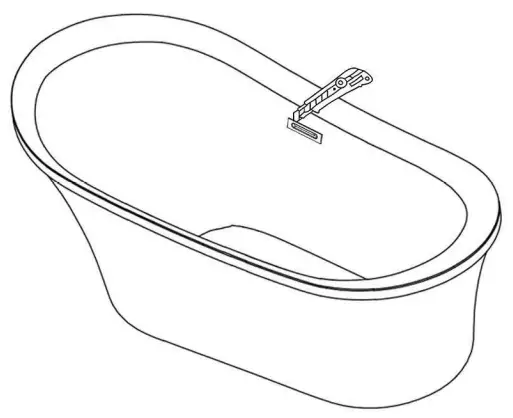 Streamline N 1560 59 FSWH FM Acrylic Freestanding Bathtub Series - fig 18