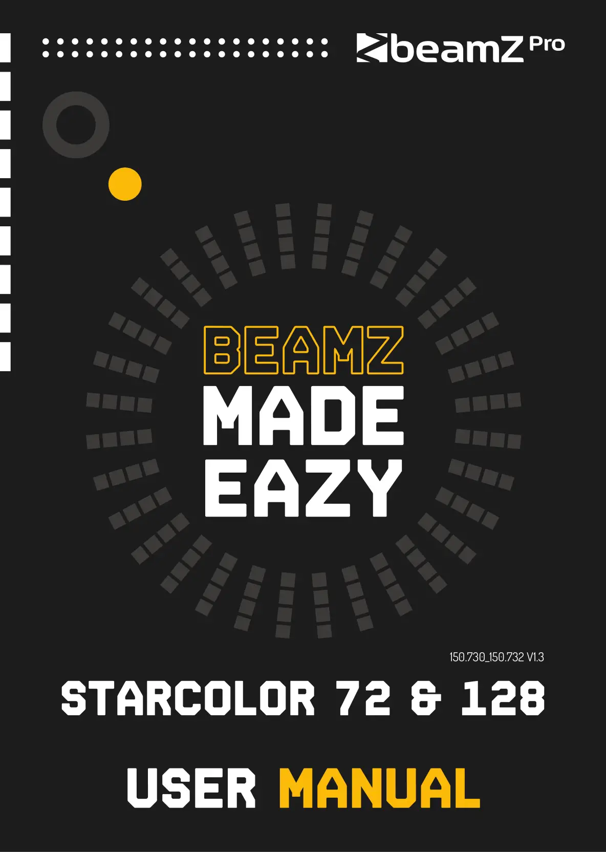 beamZ STARCOLOR 72 LED Par Light User Manual