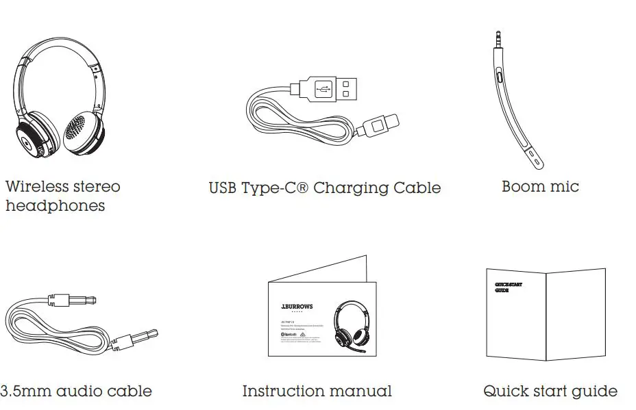 J-BURROWS-Elite-HP250-Wireless-Pro-Headphones-with-Boom-Mic-1